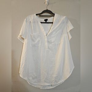 Torrid Women's White Blouse Size 1X